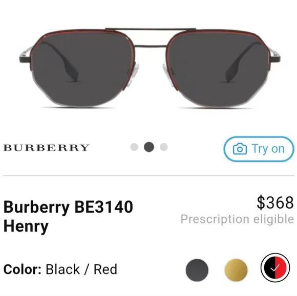 ☆☆GIFTED☆☆ Burberry aviator sunglasses with case. - Picture 4 of 13